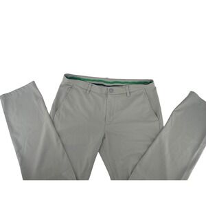Bonobos Golf Mens Slim Fit Performance Pants Tan Khaki 33x33* Stretch Chino